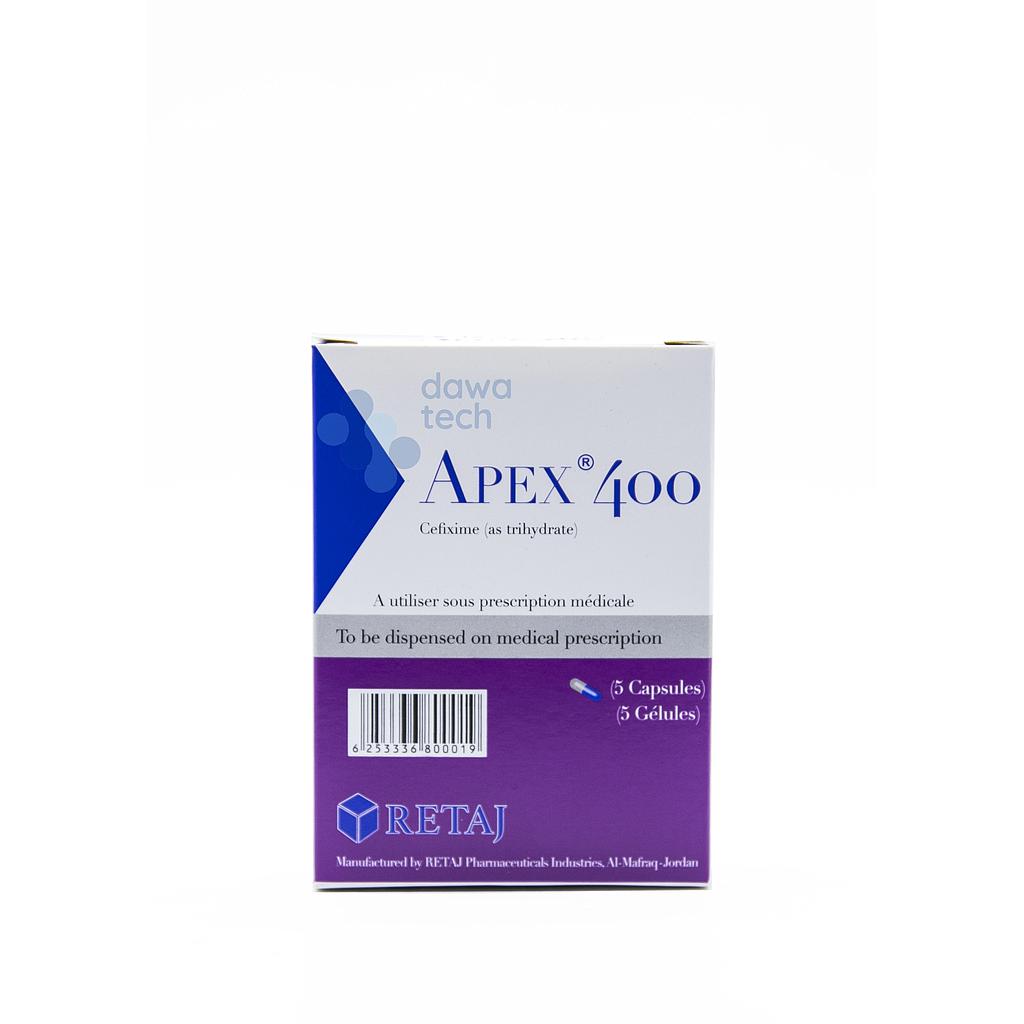 APEX 400MG 5 TAB
